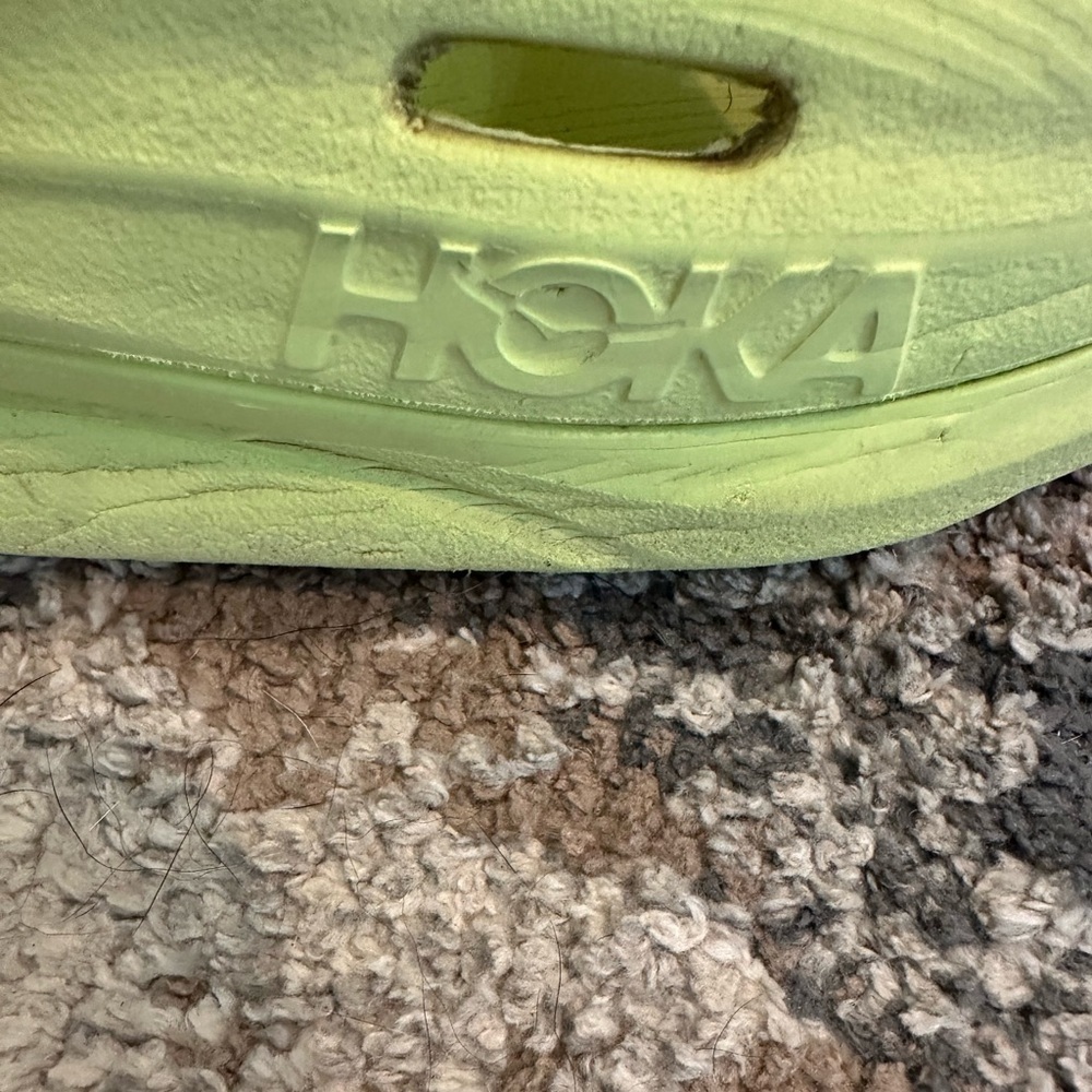 HOKA ORA 3 RECOVERY SLIDES
 Color is Honeydew men’s 10 or Women’s 12 - Picture 3 of 7
